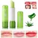 Kybbe Aloe Vera Color Changing Lip Balm Moisturizer Anti-Drying Brighten Lips Tonic Temperature Color Changing Lipstick - Buy Online on GoSupps.com