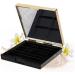 Mikinona 2 Pcs Empty Eye Shadow Pallet Empty Eyeshadow Eye Shadow Empty Palette DIY Eyeshadow Black - Buy Online on GoSupps.com