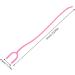 Stethoscope Tubing Replacement Kit - 3pcs Single Bore Tube Accessory in Pink - International Shipping Available - Buy Online on GoSupps.com