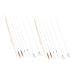IWOWHERO 16Pcs Ear Cleaner Kit with Handles and Soft Plume Tips Portable Earwax Removal Tools for Ear Cleaning and Wax Build-up Removal Lightweight and Practical for Family Use