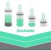 Nordlif 4-Layer Baby Milk Powder Dispenser Pot - Portable Non-Spill Formula Container for Baby Feeding - BPA Free & Stackable - Buy Online on GoSupps.com