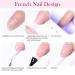 Buy U-shinein 2x10ml Solid Nail Glue Gel - Clear & Pink Gel for Acrylic Nails | Press On & Nail Art Manicure | Long Lasting Cure - Buy Online on GoSupps.com