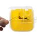 Healvian Sharps Container Sharps Disposal Container Biohazard Needle and Syringe Disposal Small Sharps Bin Professional Needle Container (Yellow) Sharps Disposal Box - Buy Online on GoSupps.com