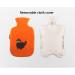 Maies Small Hot Water Bottle with Fleece Coating - Cute Cat Heat Pocket for Neck & Shoulder Pain Relief Hot & Cold Compress - Buy Online on GoSupps.com