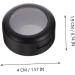 Ipetboom 8pcs Box Empty Eye Shadow Box Travel Accessories Makeup Eyeshadow Jar Bead Eyeshadow Holder Make up 4x3.8cm Black - Buy Online on GoSupps.com