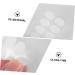 Healeved Earlobe Protective Film - 240 Sets Transparent Color - Invisible Silicone Patch for Earring Support - Buy Online on GoSupps.com