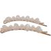 Topkids Accessories Beautiful Sparkly Beaded Hair Grips for Prom Bride or Flower Girl Womens Hair Clip Bobby Pins Kirby Grip Accessory Hair Accessory Beaded Flower Grip Clear - Buy Online on GoSupps.com