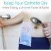 Waterproof Dialysis Shower Pouch PD Catheter Holder - Pack of 50 White for Men and Women - Buy Online on GoSupps.com