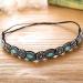 Teenitor Rhinestone Beaded Elastic Headband - Set of 5 Handmade Crystal Hairbands for Women and Girls - Buy Online on GoSupps.com