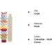 Super Soft Extra Long Hot Water Bottle with Plush Cover | 2L Capacity | 72cm | Pain Relief for Aches & Injuries | Caterpillar Design | Multi Colour - Buy Online on GoSupps.com