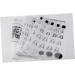 FRCOLOR Nail Art Stamping Mats Nail Art Transfer Tool Nail Stamp Plate Nail Decorations Accessories Nail Art Mat Decorating Tools Nail Tools Nail Polish Practice Pad Nail Supplies Manicure 40.5*30.5cm As Shown - Buy Online on GoSupps.com