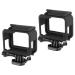 No 2 pieces frame housing for GoPro HERO7/6/5 case fixed frame GoPro5 frame for action camera GoPro Hero 7 Black accessories GoPro with quick assembly holder