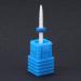 Nail Drill Bit Ceramic Cylinder Shape Grinding Head with Display Base - White 01 - Buy Online on GoSupps.com