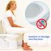 180PCS Biodegradable Disposable Plastic Toilet Seat Cover Portable Safety Travel Bathroom Toilet Paper Pad Bathroom Accessory - Buy Online on GoSupps.com