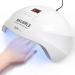 UV LED Nail Lamp, NAILGIRLS 75W Fast Gel Nail Polish Curing Lamp with Smart Sensor & 3 Timer Setting, Professional Salon Nail Dryer for Manicure Pedicure
