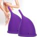 ALUPRE SILICON Menstrual Cup - Reusable & Eco-Friendly Hygiene Tool | 2 Large Lila Cups + Storage Pocket - Perfect for Women - Buy Online on GoSupps.com