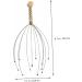 Buy Minkissy 12-Piece Massage Device Set | Scalp & Shampoo Scrubber Tool for Ultimate Relaxation | Manual Hair Crubber & Steel-Wood Massage Tools | International Shipping Available - Buy Online on GoSupps.com