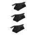 FOMIYES 3pcs Hair Dryer Storage Bag Travel Modeling Straightener