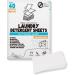 Eco-Friendly Laundry Detergent Sheets - 20 Sheets (40 Loads) Hypoallergenic Liquidless Fragrance-Free No Plastic - Buy Online on GoSupps.com