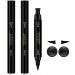 BINGBRUSH Double-sided Liquid Stamp Eyeliner Pen - Waterproof High Black Pigment Makeup, Thin Wing Stamp for Precision - Buy Online on GoSupps.com