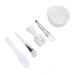Ymiko Facial Mask Tool Set | Silicone Brush Mixing Bowl Spatula & Measuring Cup for DIY Skin Care - Buy Online on GoSupps.com