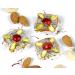 Ghasitaram Gifts Indian Sweets - Kesar Squares (200 Gms) (200gms)
