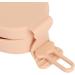 Soft Silicone Makeup Brush Bag with Wash Board | Portable Dustproof Case for Travel - Large Capacity Flip Cover & Button Closure - Buy Online on GoSupps.com