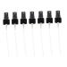 OFFSCH 40 Pieces Foaming Soap Cosmetic Bottle Nozzle Spray Bottle Caps Heads Fine Mist Small Spray Bottle Spray Can Shampoo 14.5X2.2X2.2CM Black/White