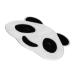FRCOLOR Brosse de Douche pour Dos Exfoliante Motif Panda limine Callosit s et Peaux Mortes Ventouse pour Fixation Facile