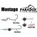 Paradox Fishing Cheburashka Lead Set - 27 Weights (3g/5g/7g/10g/12g/14g) for Offset Hooks - 4/5 Piece Box | Premium Dropshot & Jig Head Leads - Buy Online on GoSupps.com