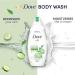 Do.vee Refreshing Body Wash - Cucumber & Green Tea Scent 250ml All Skin Types Smoother Skin - International Shipping Available - Buy Online on GoSupps.com