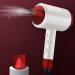 Ionic Hairdryer Professional Hair Dryer 1800W Powerful Constant Temperature Hair Dryer with 3 nozzles with 2 Speed and 3 Heat Setting with Cool Shot Button Anti-frizz Protect Hair Lower Radiation - Buy Online on GoSupps.com