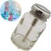 Push Glass Bottle Push Down Alcohol Dispenser for Nail Polish Makeup Remover 80ML press type alcohol bottle - Buy Online on GoSupps.com