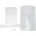 Socobeta Acrylic Hair Extension Stand Double Sided Design Washable Hair Extension Rack Transparent Sectioning Display Hair Extension Holder for Salon Home - Buy Online on GoSupps.com