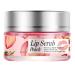 Moisturizing exfoliating lip scrub
