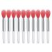 Silicone Lip Brushes Mini Lip Scrub Brush Reusable Lip Balm Applicators For Lip Care Lip Mask Applicator Lip Balm Applicator Lip Brushes Makeup Lipstick Brush 10PCS