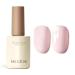 MEGIOR Pink Gel Nail Polish 15ml Barely Pink Gel Polish High Gloss Soak Off UV LED Nail Gel Polish for Nail Art Manicure Salon DIY Home Gift for Girls