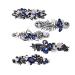 Women's Hair Clips 5 Pieces Retro Rhinestone Hairpin Butterfly Hair Clips Bridal Hair Accessories Set Hair Accessories