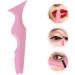 MAGICLULU 1pc Eyeliner Stencils Wing Tips Practical Eyeliner Shield Silicone Makeup Auxiliary Ruler (Pink) - Buy Online on GoSupps.com