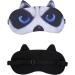 Shop 4 Cute Animal Sleep Eye Masks - Adjustable Soft Dog Eye Masks for Men & Women | International Shipping - Buy Online on GoSupps.com
