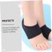 NOLITOY Ankle Cushion Heel Socks - 2 Pairs Protective Pads for Soccer & Football | Breathable Plantar Inserts for Men & Women - Buy Online on GoSupps.com