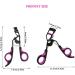 Eyelash Curlers with Comb Stainless Steel Lash Curler Quick Eye Makeup Accessory with 5 Replacement Refills for Women Girl - Buy Online on GoSupps.com
