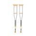 Crutches for Adults Underarm Handicapped Crutches/Canes for Disabled Persons with Free Retractable Springs Adjustable Range 115-150 Cm Great for Travel or Work (Double) Selfless dedication