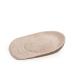Cups Heel Inserts GEL Shock Absorption Heel Cushion Support Men Soft Sports for Heel Spurs and Heal Dry Cracked Heels(Flannel apricot Medium)