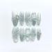 10 Piece Set of Handmade Wearable Nails Fake Nails Ballet Dance Long Press Nail Art Patches(Color:5 Size:Xs)