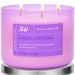 Lemon Lavender Scented Candles | Candles for Home Scented | Highly Scented 3 Wick Candle | Lavender Candle, Relaxing Aromatherapy Candle | Lemon Candle | Large Soy Candles 16 Oz, Stress Relief Candles