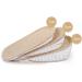 Bestoyard 1cm Invisible Height Increase Insoles - Size S (Apricot) | Shock Absorption Lift Heel Half Insoles - Buy Online on GoSupps.com
