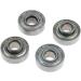 4 Pcs Wheelchair Front Caster Wheel Bearings Shielded For Smoother Ride - Buy Online on GoSupps.com