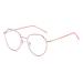 Duco blue light filter glasses women screen glasses without starch anti-blue light light glasses for TV PC gaming anti-fatigue computer glasses W014 pink