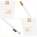 Beatifufu 12pcs Eyebrow Pencil Sharpener Eye Brow Pencil Brow Pencil for Makeup Eyeliner Pencil White Wooden - Buy Online on GoSupps.com